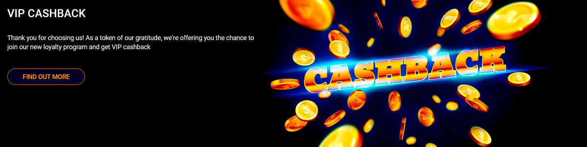 JVSpin VIP Cashback Treueprogramm